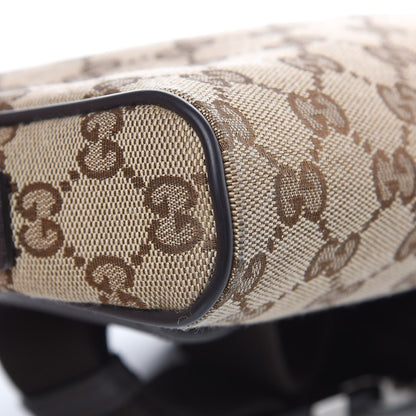 Gucci Monogram Belt Bag Dark Brown 8 of 11