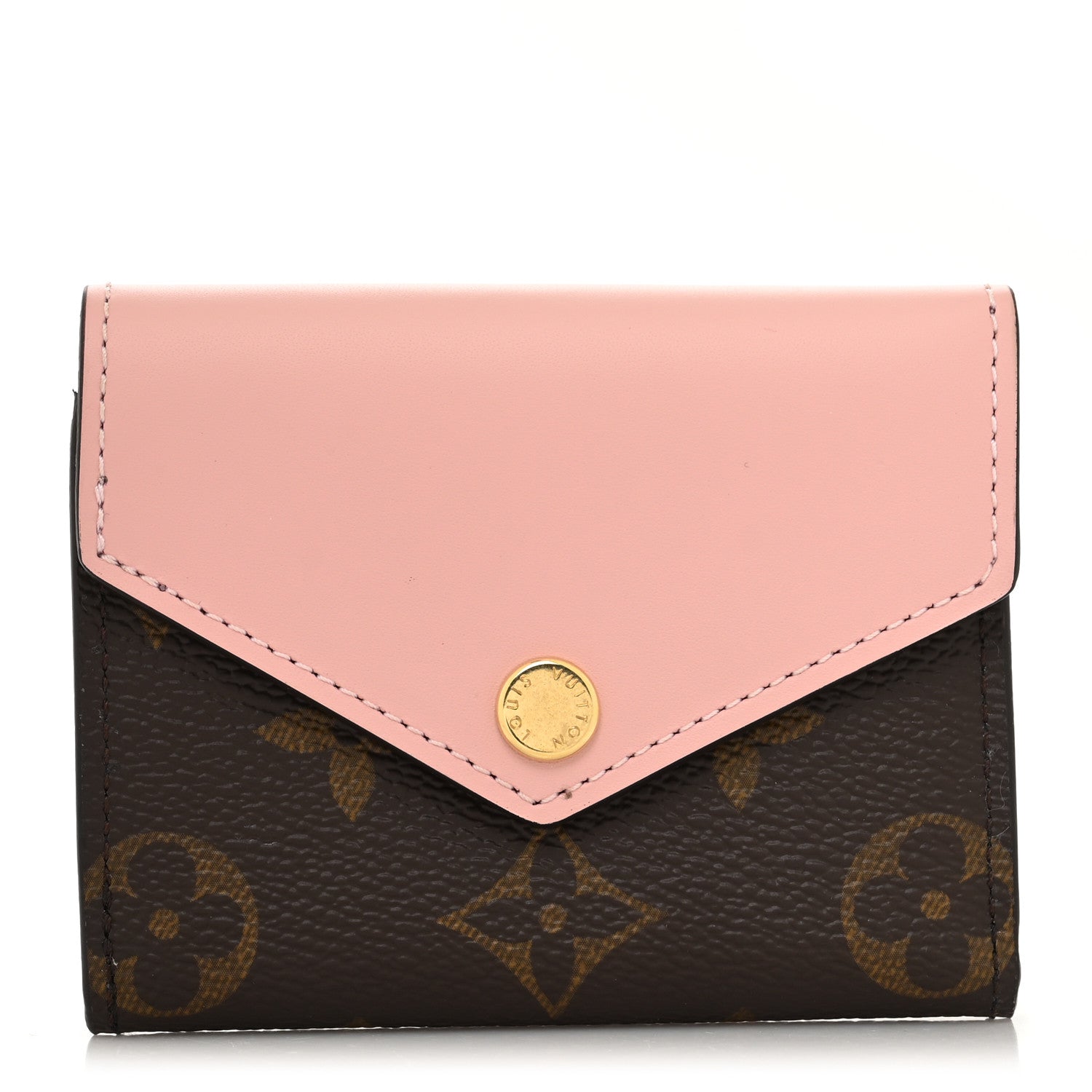Louis Vuitton Monogram Zoe Wallet Rose Ballerine 1 of 6