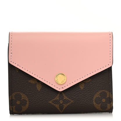 Louis Vuitton Monogram Zoe Wallet Rose Ballerine 1 of 6