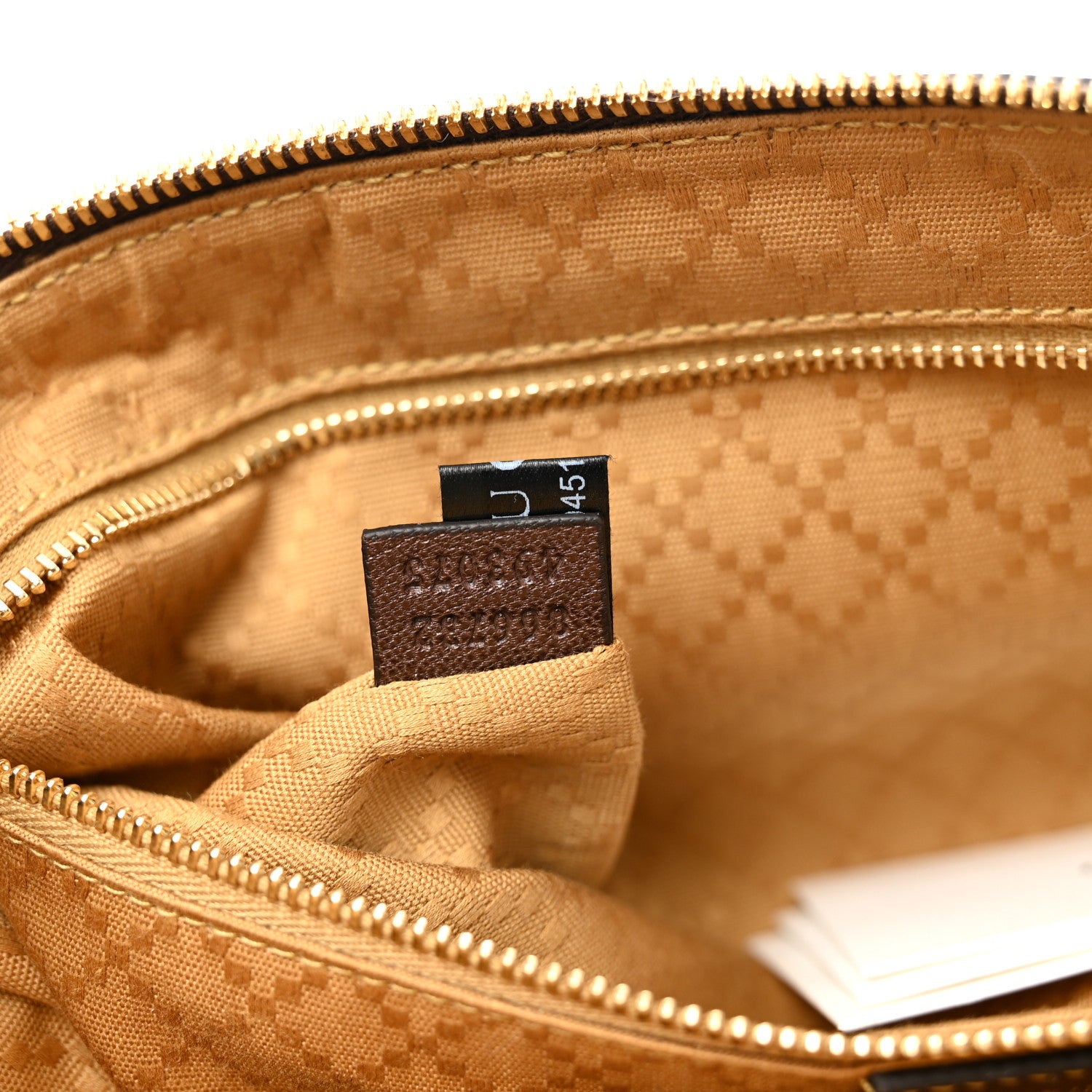 Gucci GG Monogram Web Medium Borsetto Boston Sand Brown 7 of 11