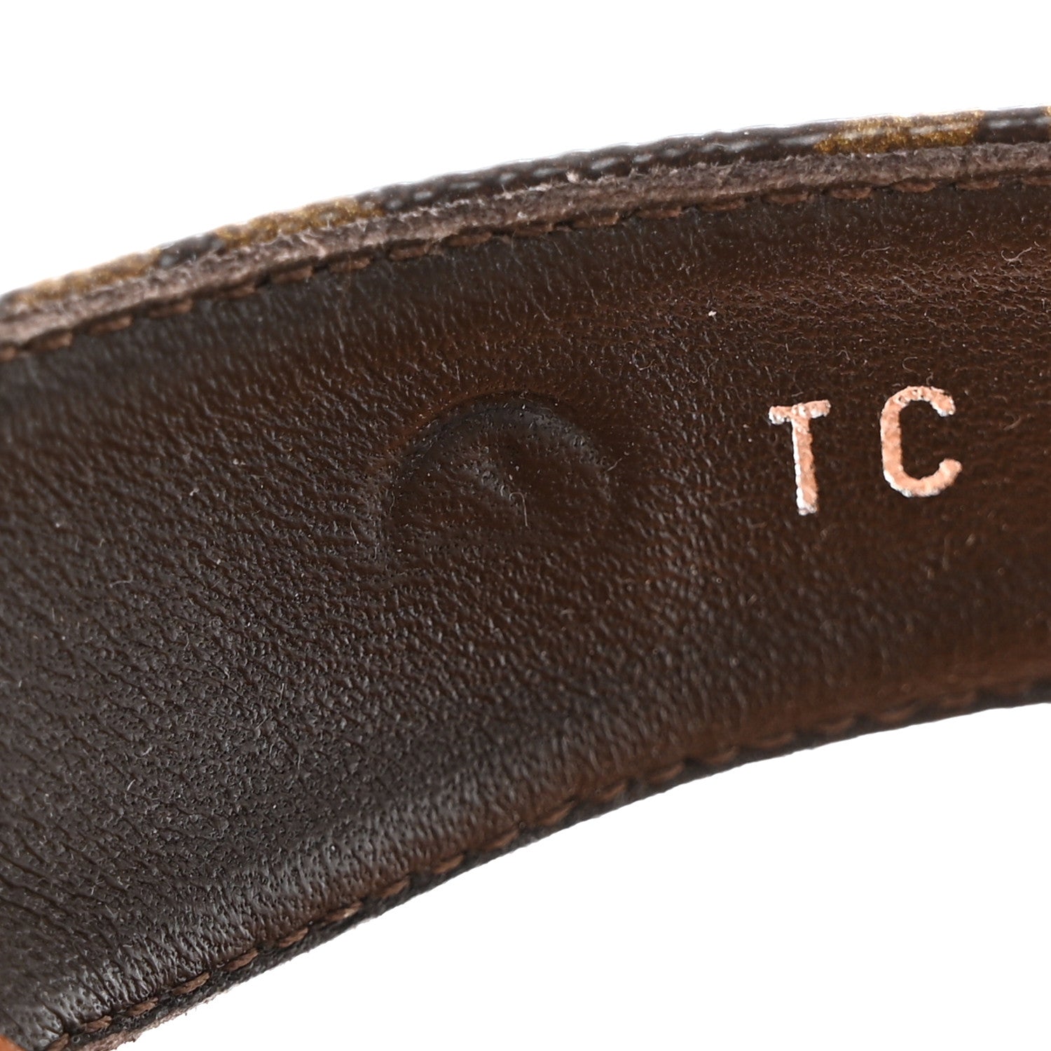 Louis Vuitton Monogram Sunny Flat Thong Sandals 36 Brown 9 of 10