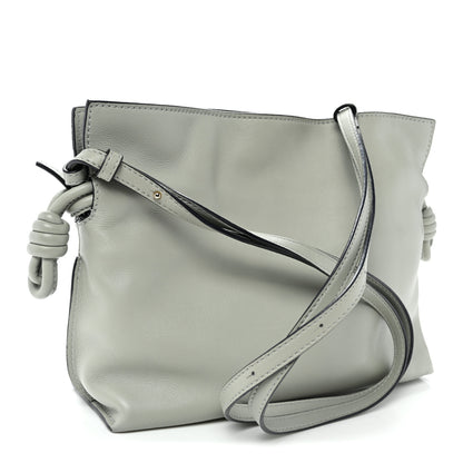 Loewe Calfskin Mini Flamenco Knot Clutch Ash Grey 3 of 9