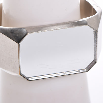 Chanel Metal CC Mirror Cuff Silver 7 of 7
