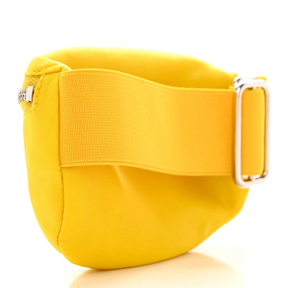 Prada Tessuto Nylon Wrist Pouch Giallo 3 of 11
