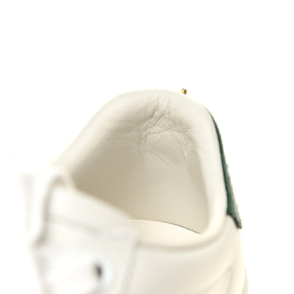 Gucci Calfskin Web Pearl Studded Womens Ace Sneakers 35 White 14 of 16