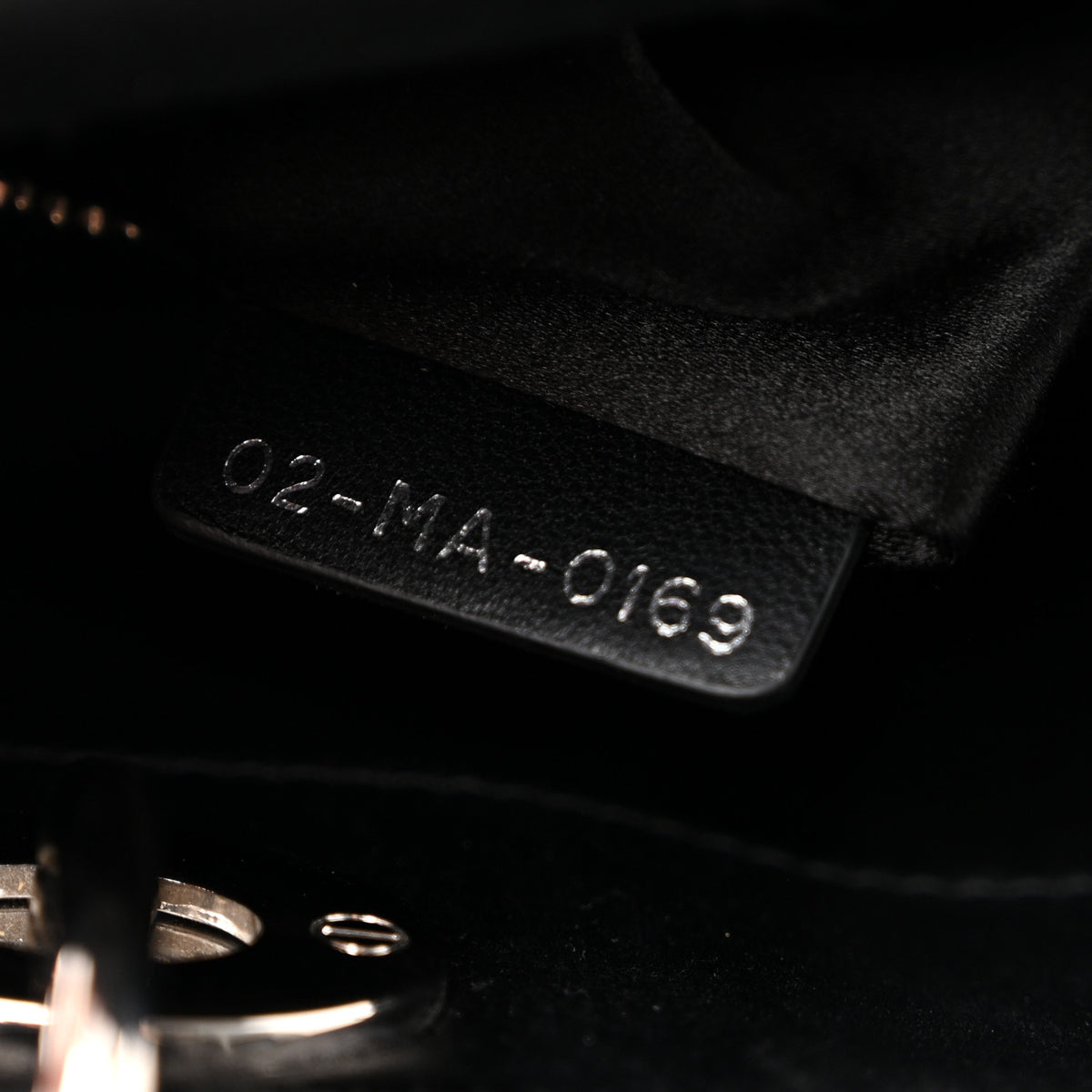 Christian Dior Satin Crystal Cannage Mini Lady Dior Black 13 of 25