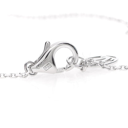 Cartier 18K White Gold Diamond XS D'Amour Pendant Necklace 4 of 5
