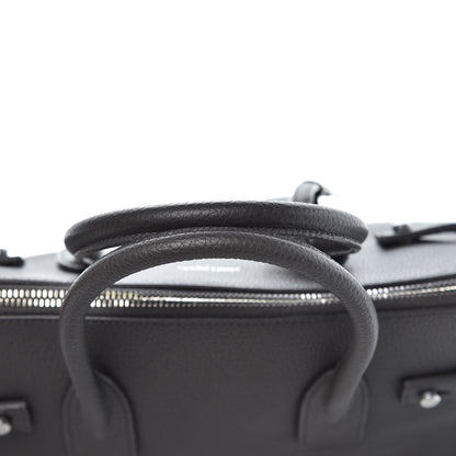 Saint Laurent Grained Calfskin Baby Supple Sac De Jour Asphalt 10 of 10