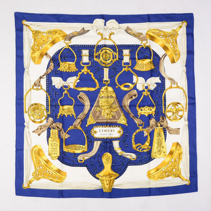 Hermes Silk Etriers Scarf 90 2 of 6
