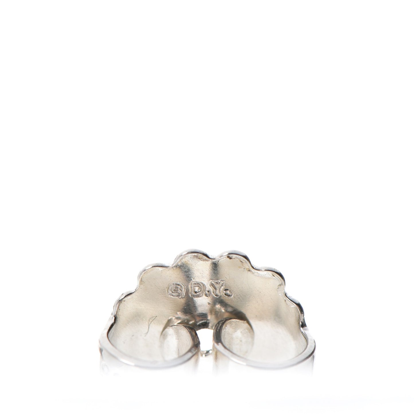 Sterling Silver Morganite 7mm Infinity Earrings