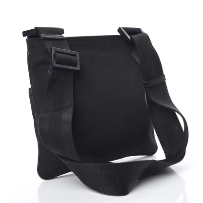Gucci Nylon Web Interlocking G Messenger Bag Black 3 of 10