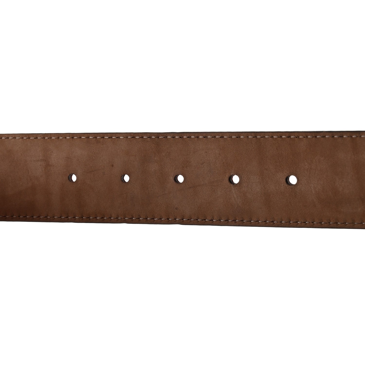 Gucci Guccissima Signature Interlocking G Belt 90 36 Hibiscus Red 4 of 5