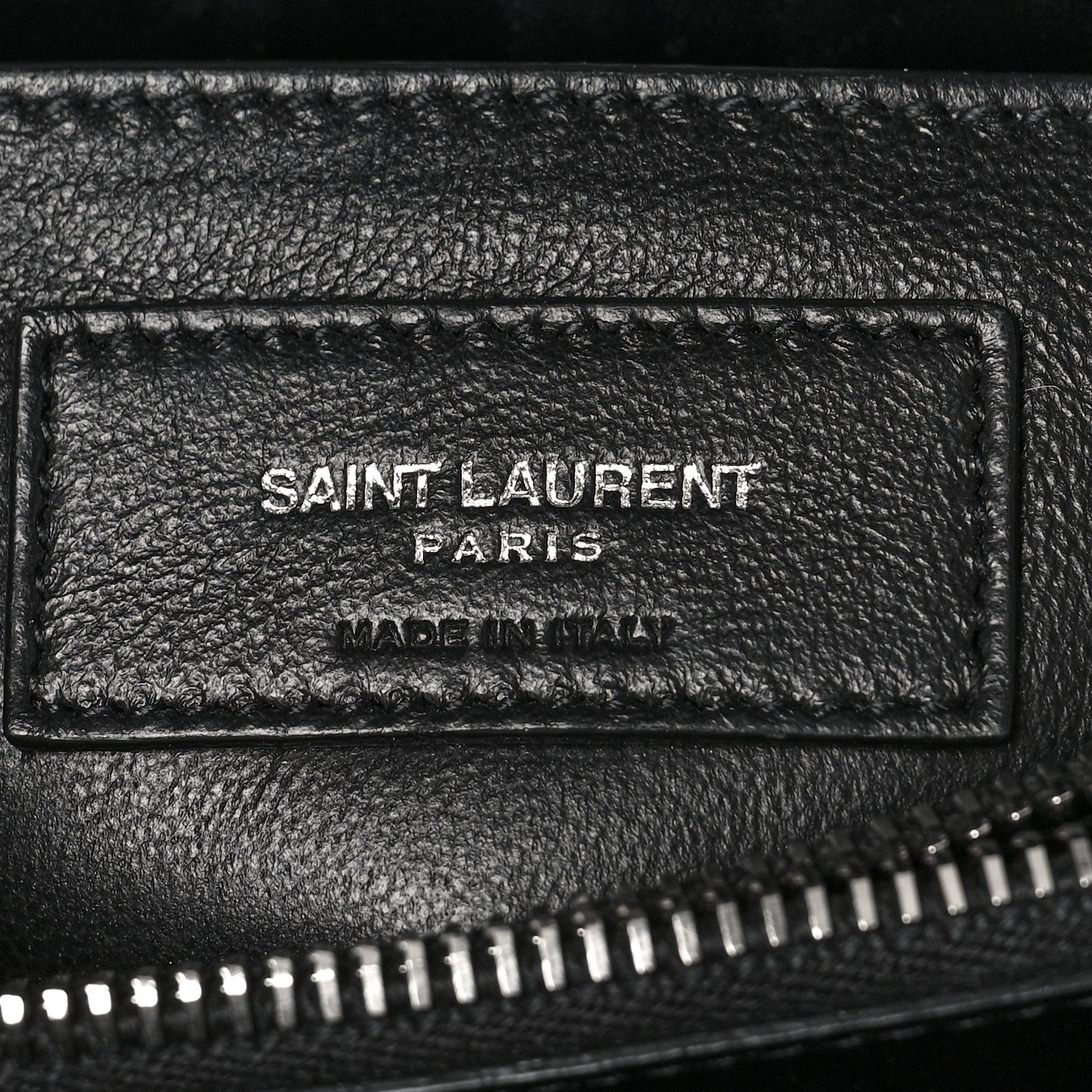 Saint Laurent Calfskin Y Quilted Monogram Small Loulou Chain Satchel Black 7 of 12