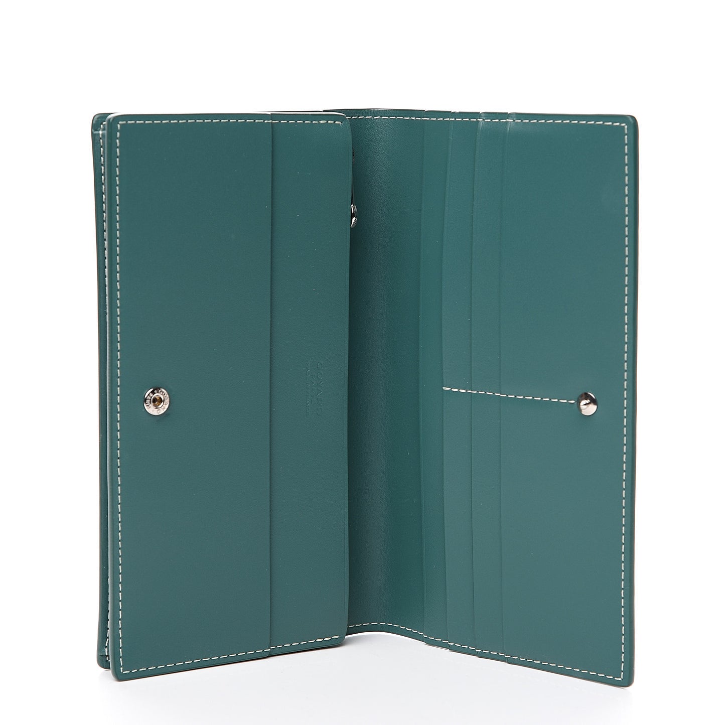 Goyardine Richelieu Wallet Green
