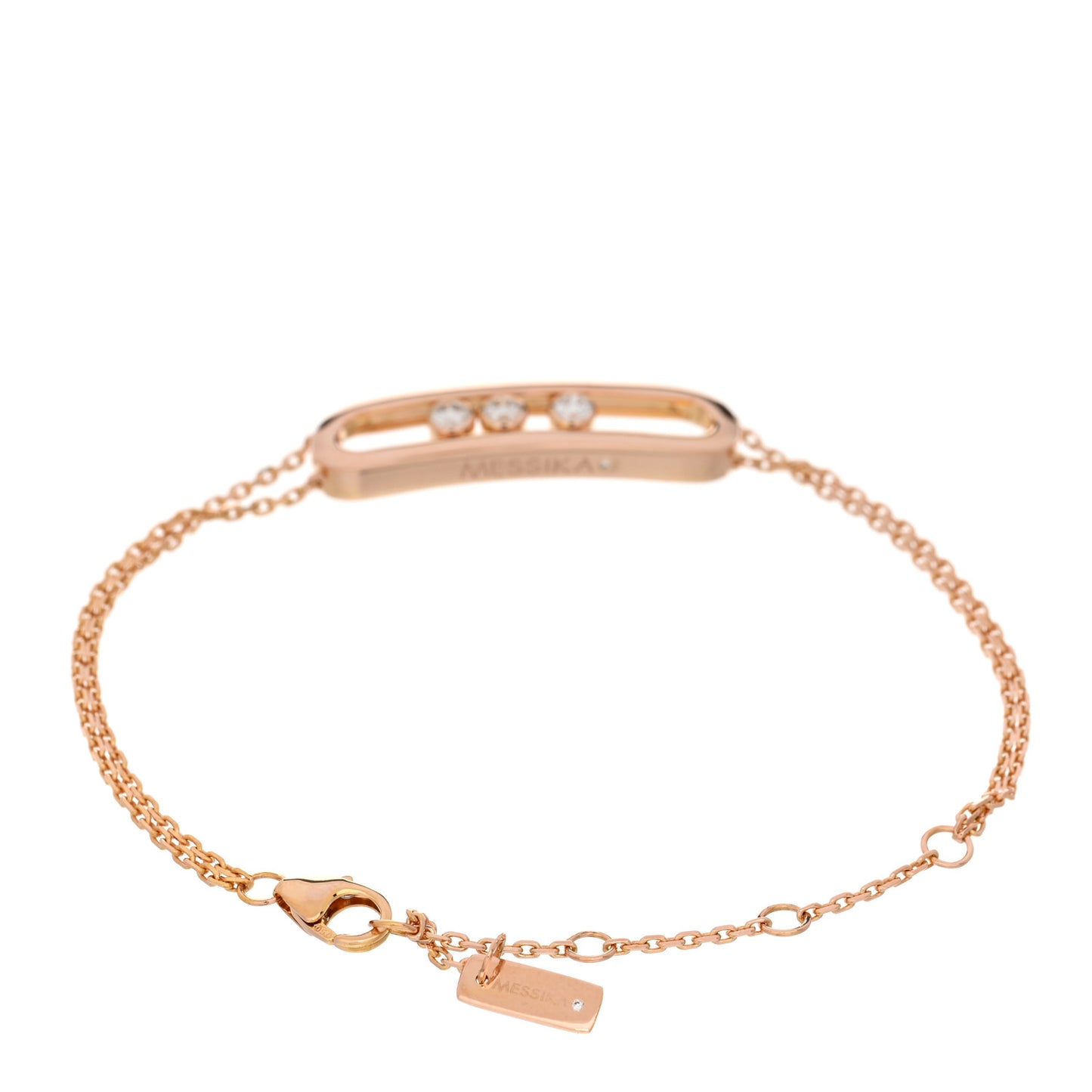 18K Rose Gold Diamond Move Classique Bracelet