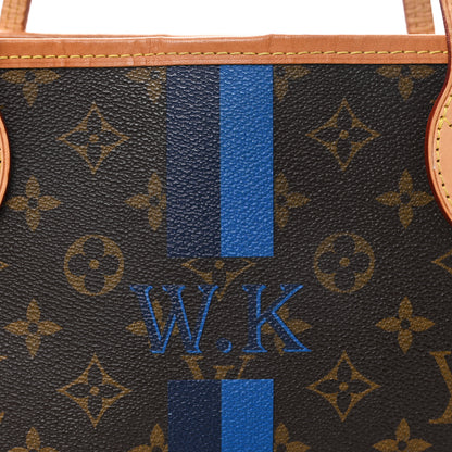 Louis Vuitton Monogram My LV Heritage Neverfull PM Blue De France Bleu Marine 7 of 10