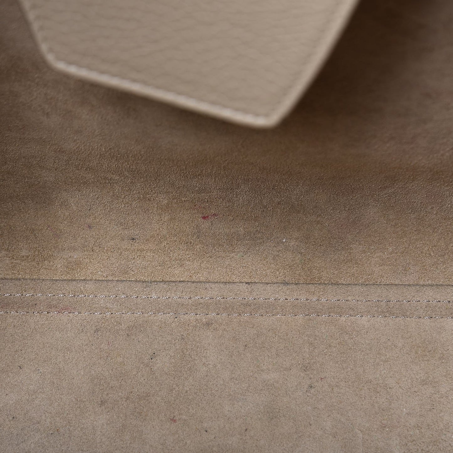 Crisped Calfskin Small Tie Knot Tote Light Taupe