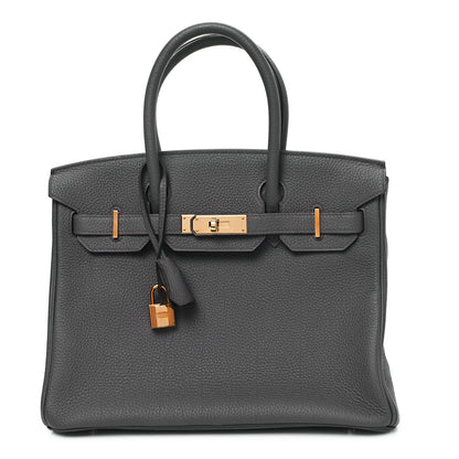 Hermes Togo Birkin 30 Etain 1 of 11