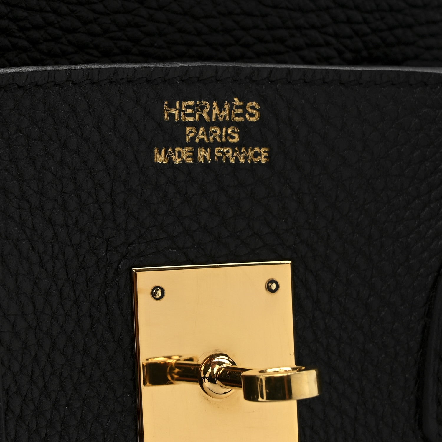 Hermes Togo Birkin 35 Black 6 of 10