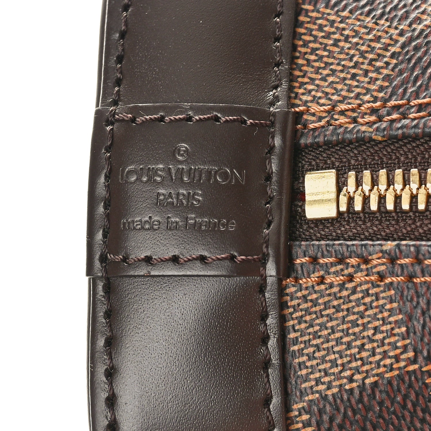 Louis Vuitton Damier Ebene Alma BB 6 of 9