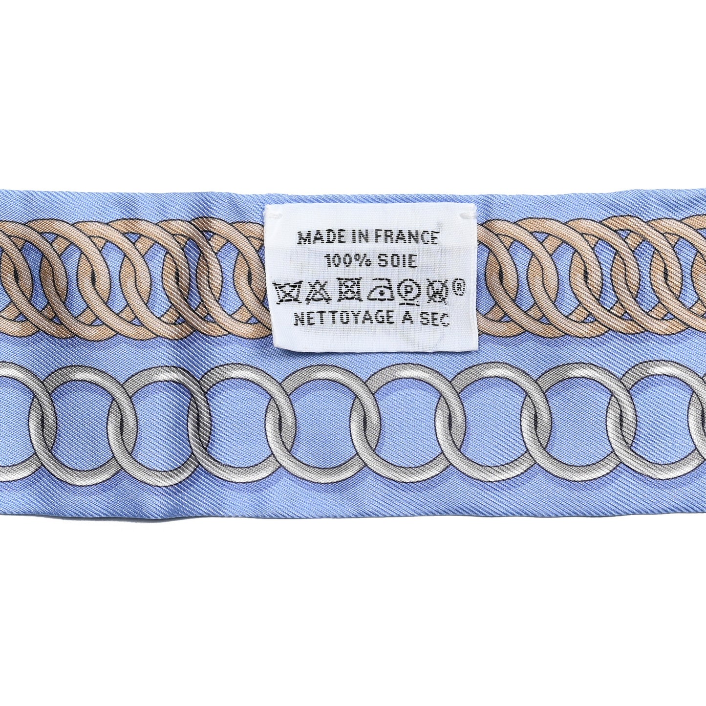 Silk Maillons Twilly Ciel Bleu Roy Beige