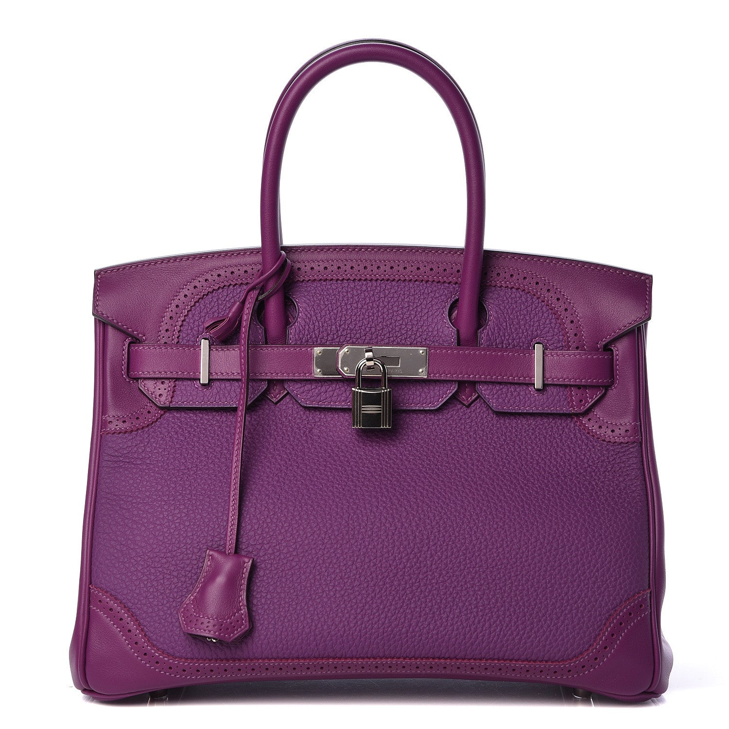 Hermes Togo Swift Ghillies Birkin 30 Anemone 1 of 36