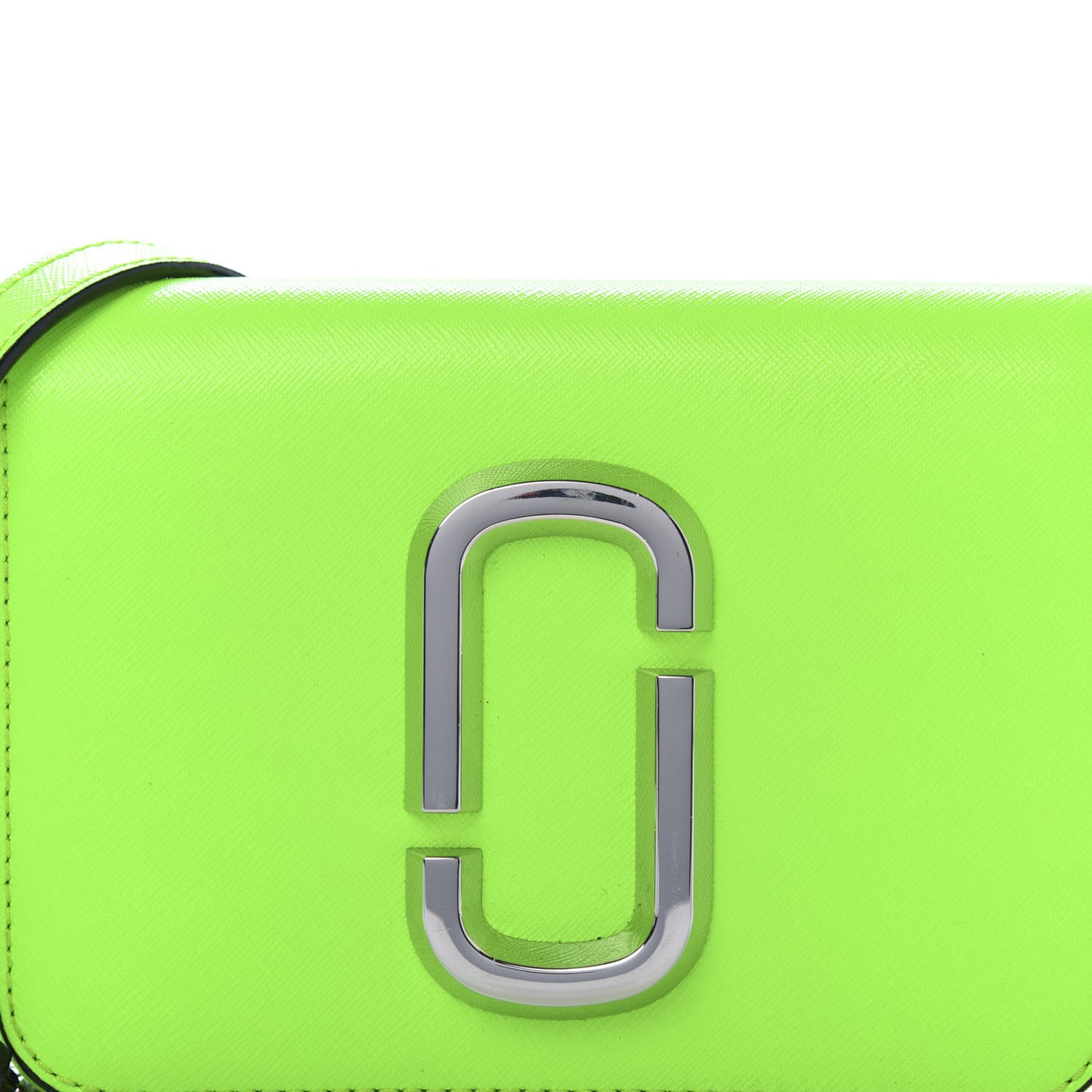 Saffiano Hip Shot Belt Bag Bright Green