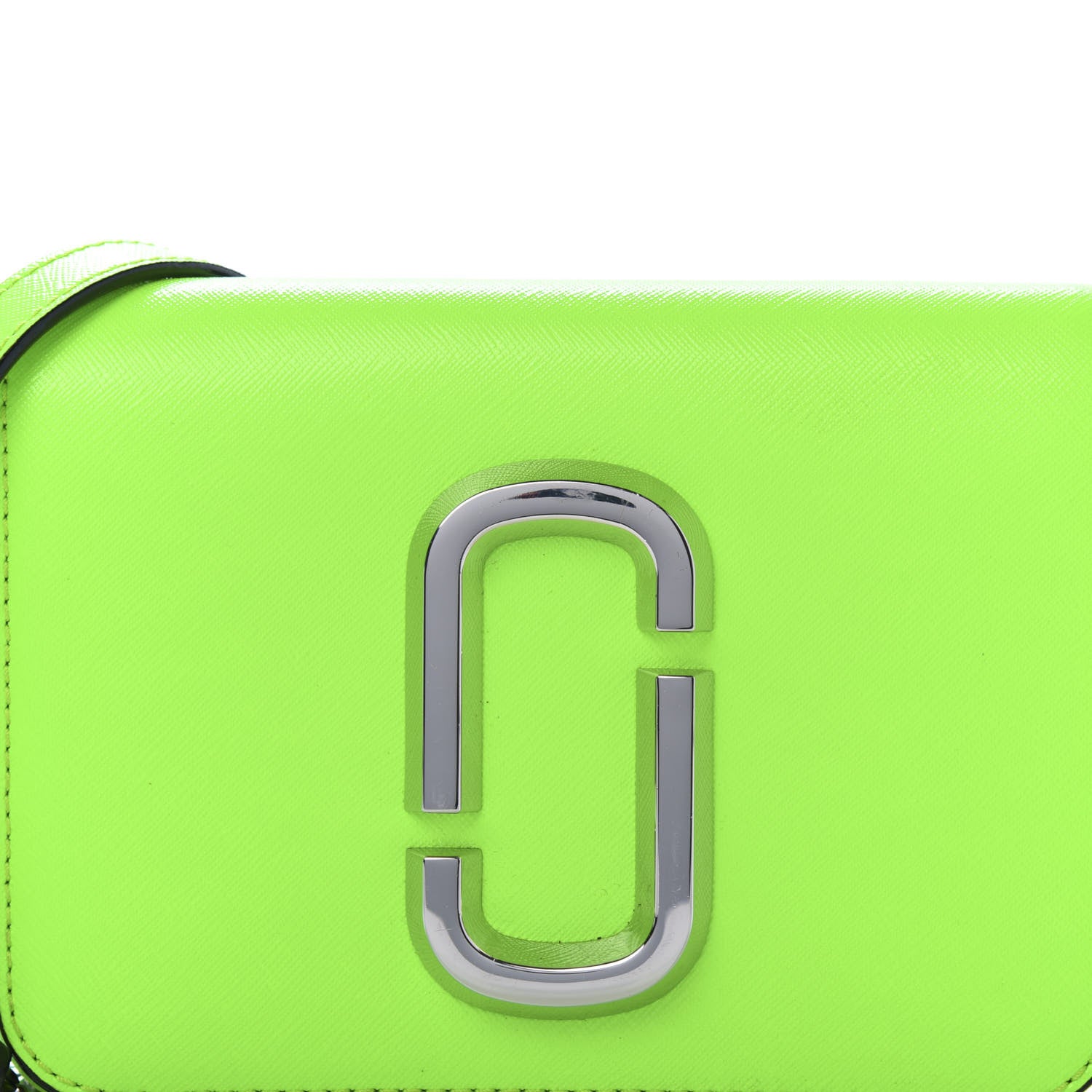 Marc Jacobs Saffiano Hip Shot Belt Bag Bright Green 9 of 9