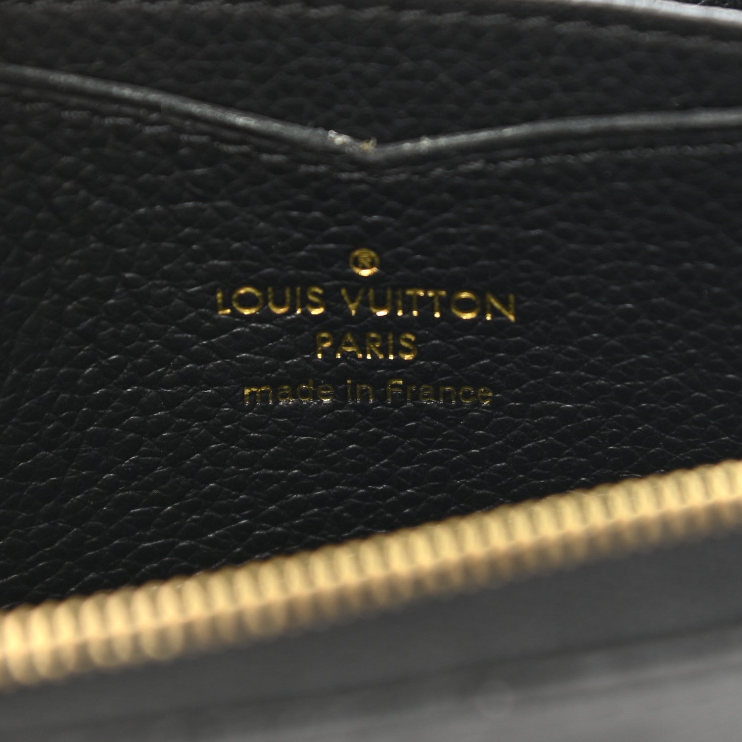 Louis Vuitton Empreinte Zippy Coin Purse Black 6 of 7