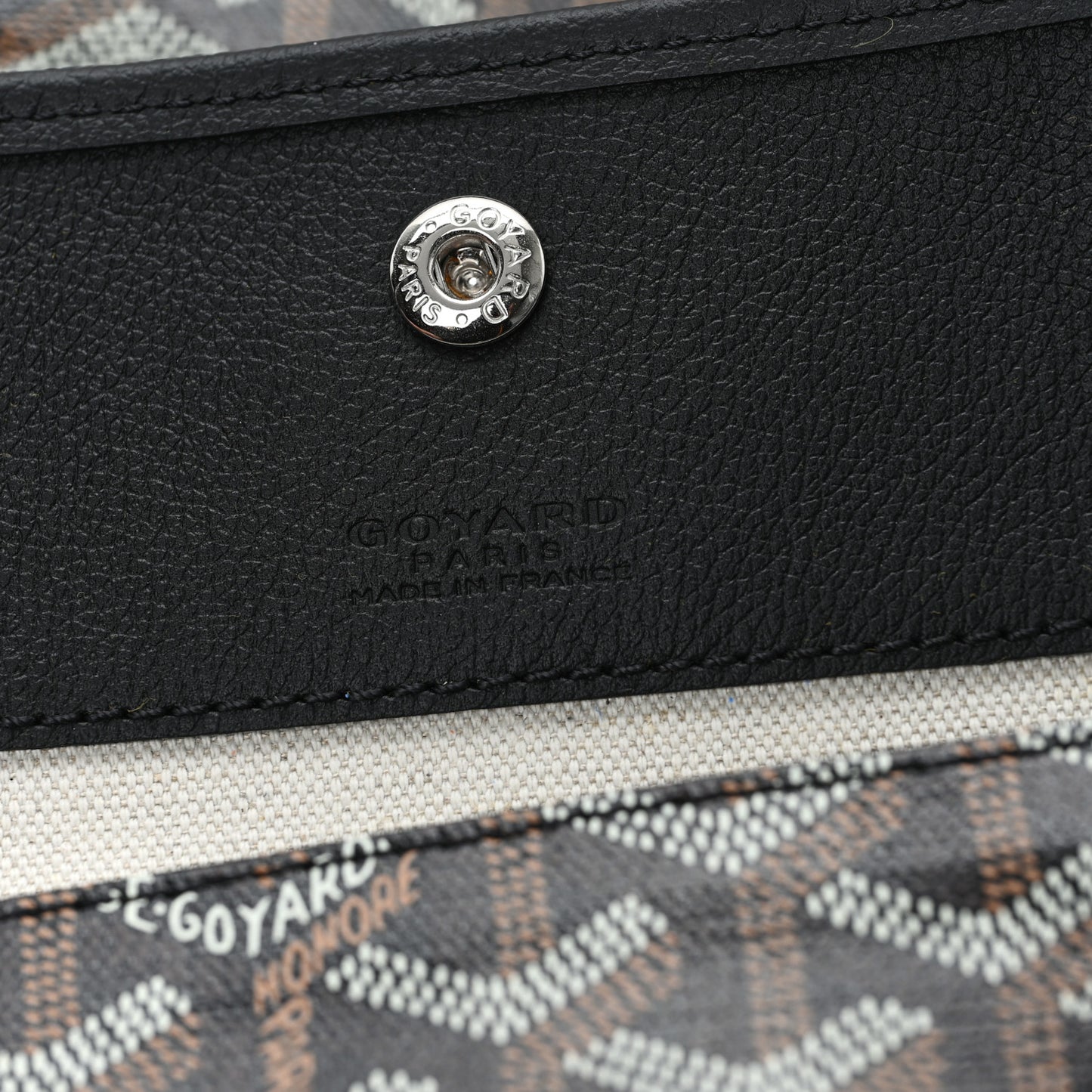 Goyardine Boheme Hobo Black