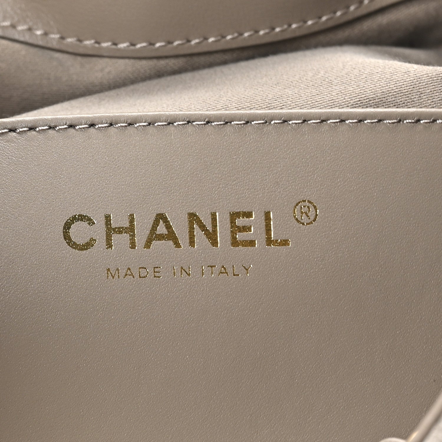 Chanel Suede Quilted Medium Chanel 25 Handbag Grey 7 of 11