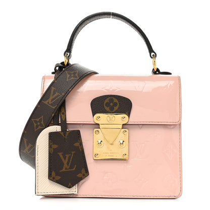 Louis Vuitton Vernis Epi Monogram Spring Street Rose Ballerine 1 of 18