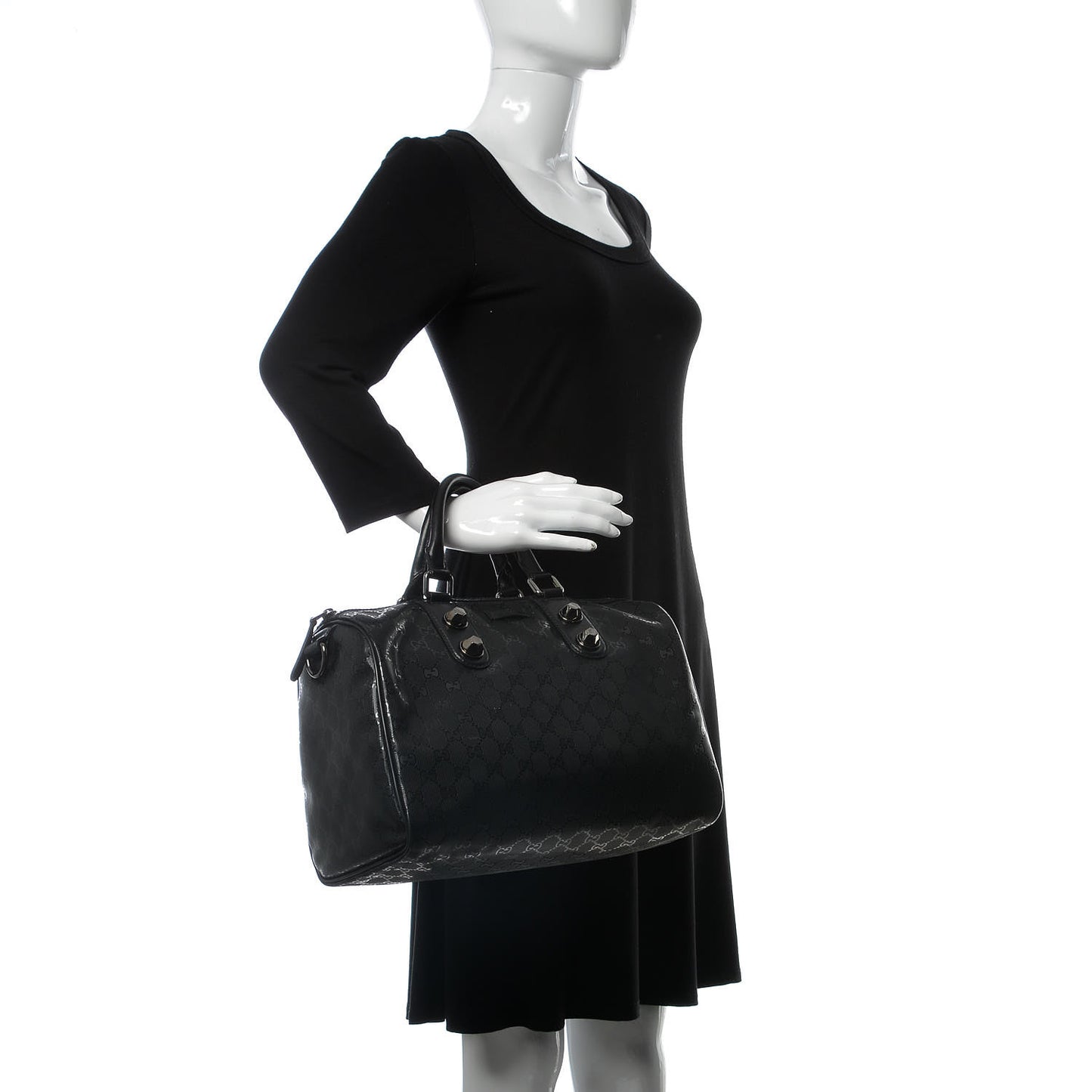 Imprime Monogram Medium Joy Stud Boston Black