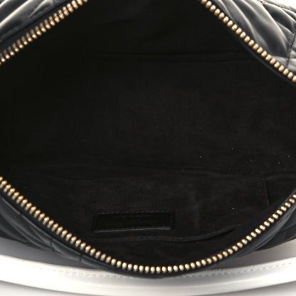 Christian Dior Lambskin Cannage Medium Dior Vibe Hobo Bag Black 5 of 12