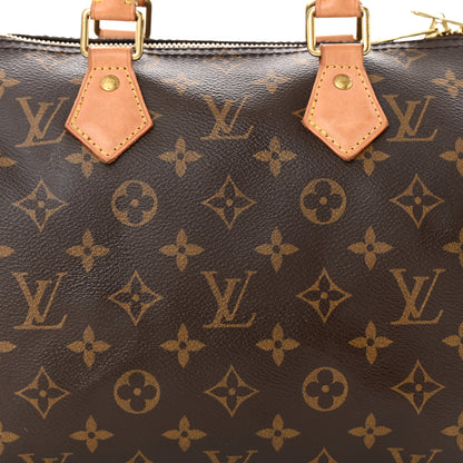 Louis Vuitton Monogram Speedy Bandouliere 25 7 of 11