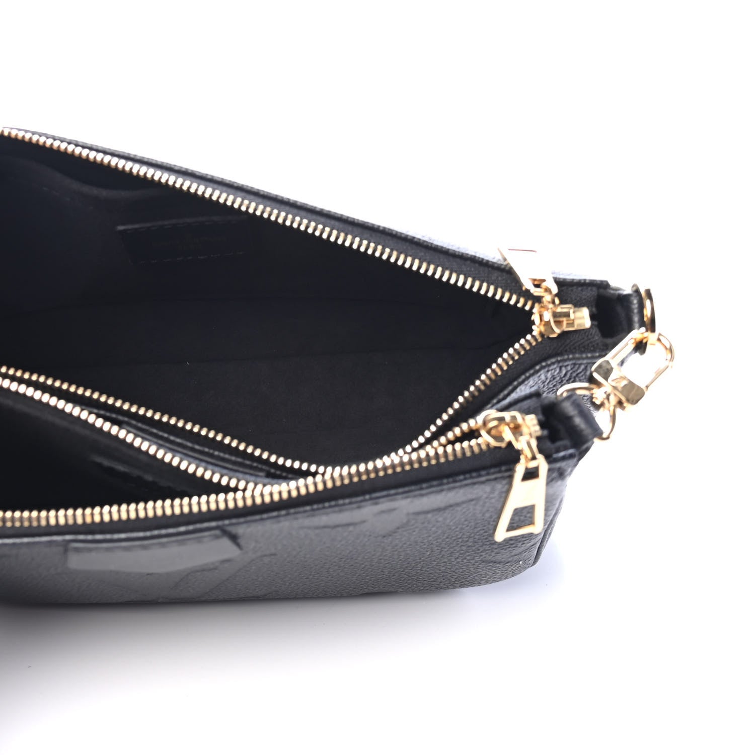 Louis Vuitton Empreinte Monogram Giant Multi Pochette Accessories Black 4 of 4