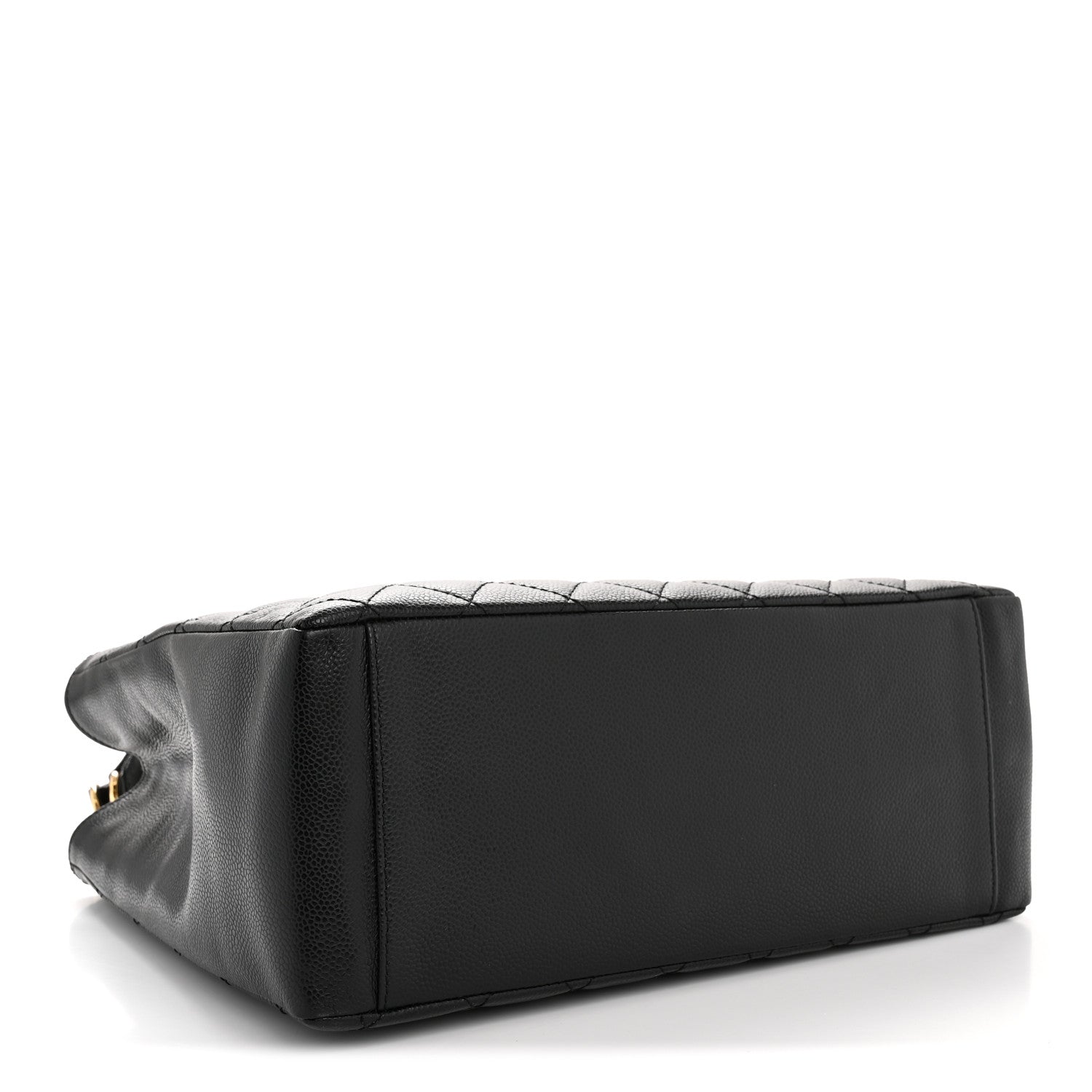 Chanel Caviar Quilted Grand Shopping Tote GST Black 4 of 13