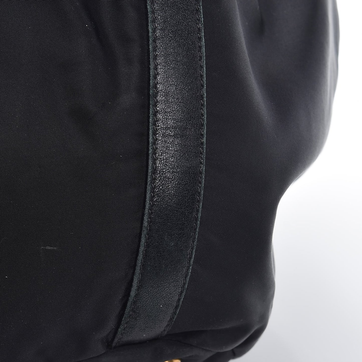 Tessuto Nylon Jacquard Logo Tote Nero Black