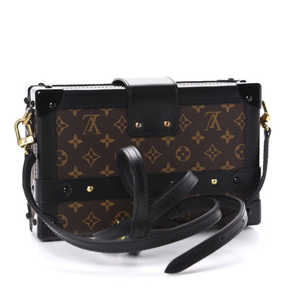 Louis Vuitton Monogram Petite Malle Black 3 of 10