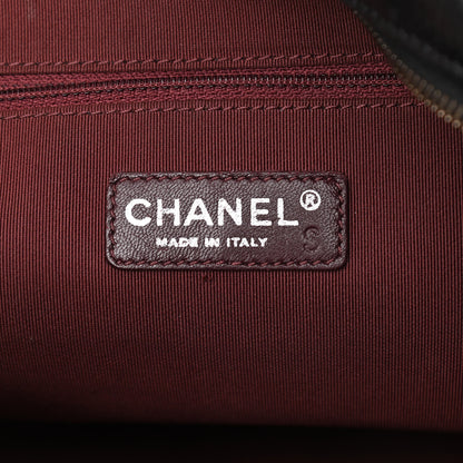 Chanel Glazed Calfskin Small Coco Boy Camera Case Black 6 of 10