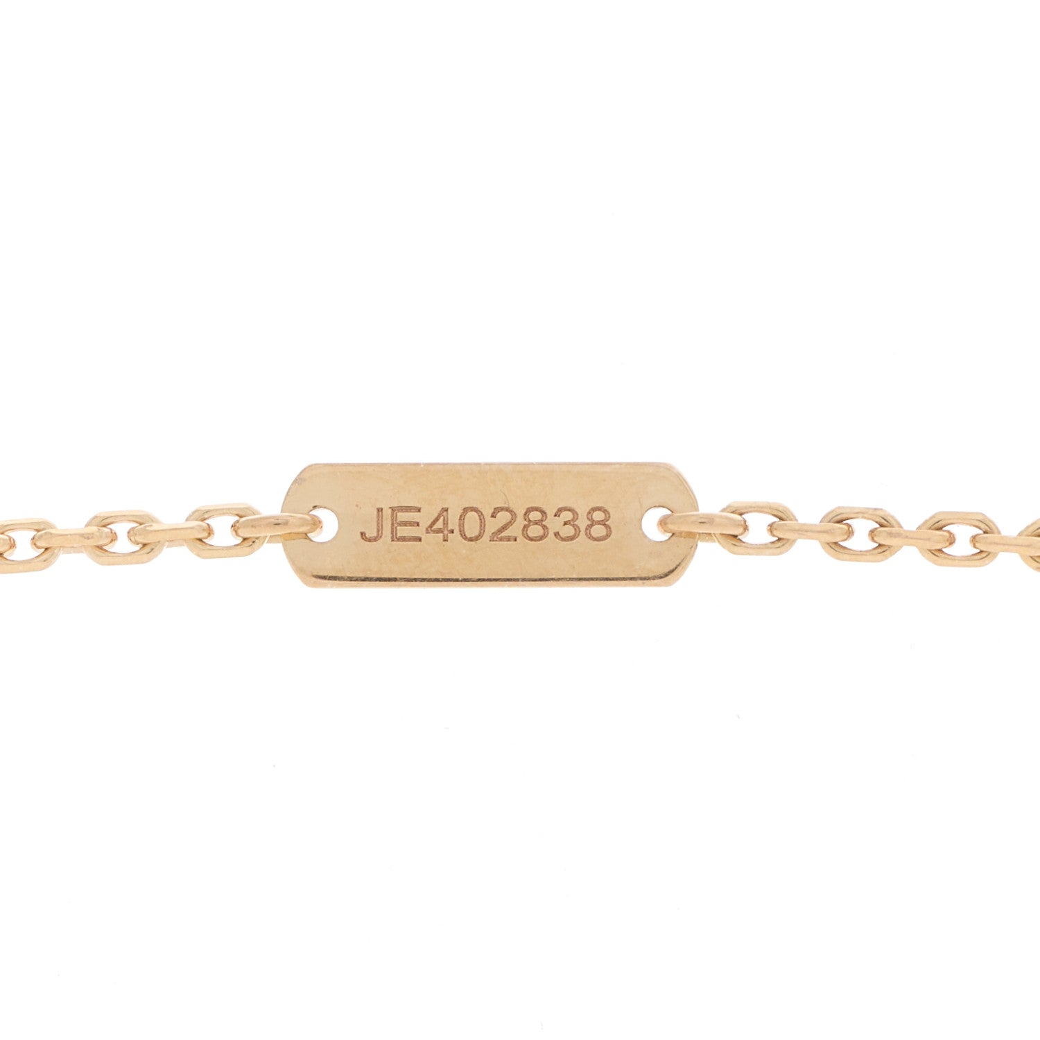 Van Cleef & Arpels 18K Rose Gold Vintage Alhambra Pendant Necklace 5 of 5