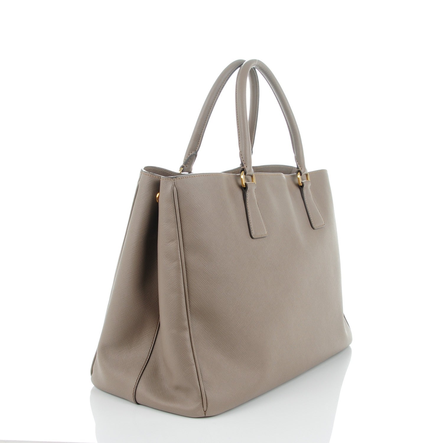 Prada Saffiano Lux Large Tote Pomice 3 of 10
