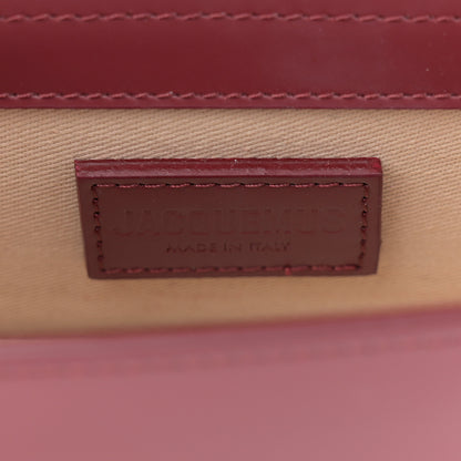 Jacquemus Smooth Calfskin Le Bambino Dark Burgundy 6 of 10