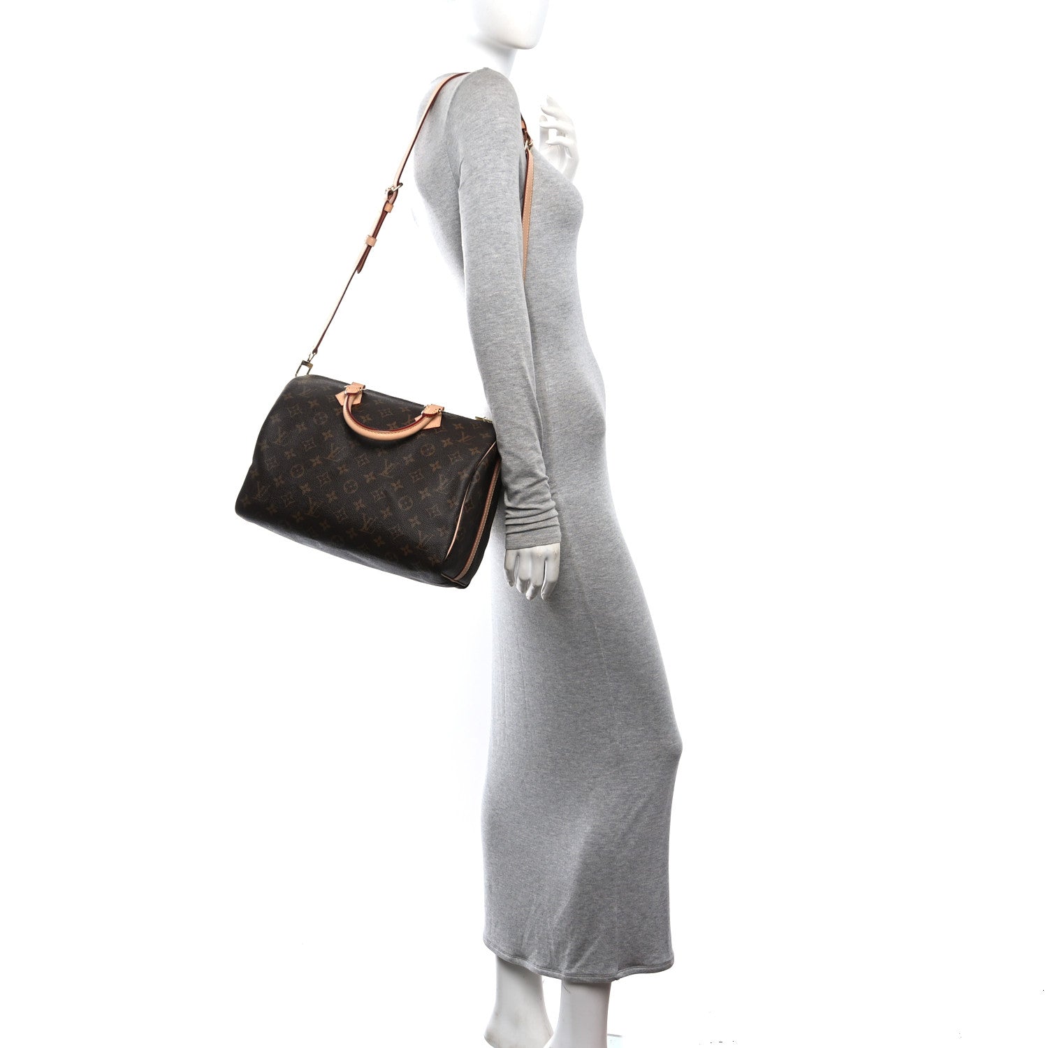 Louis Vuitton Monogram Speedy Bandouliere 30 2 of 11