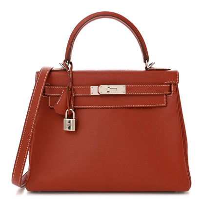 Hermes Epsom Kelly Retourne 28 Brique 1 of 14