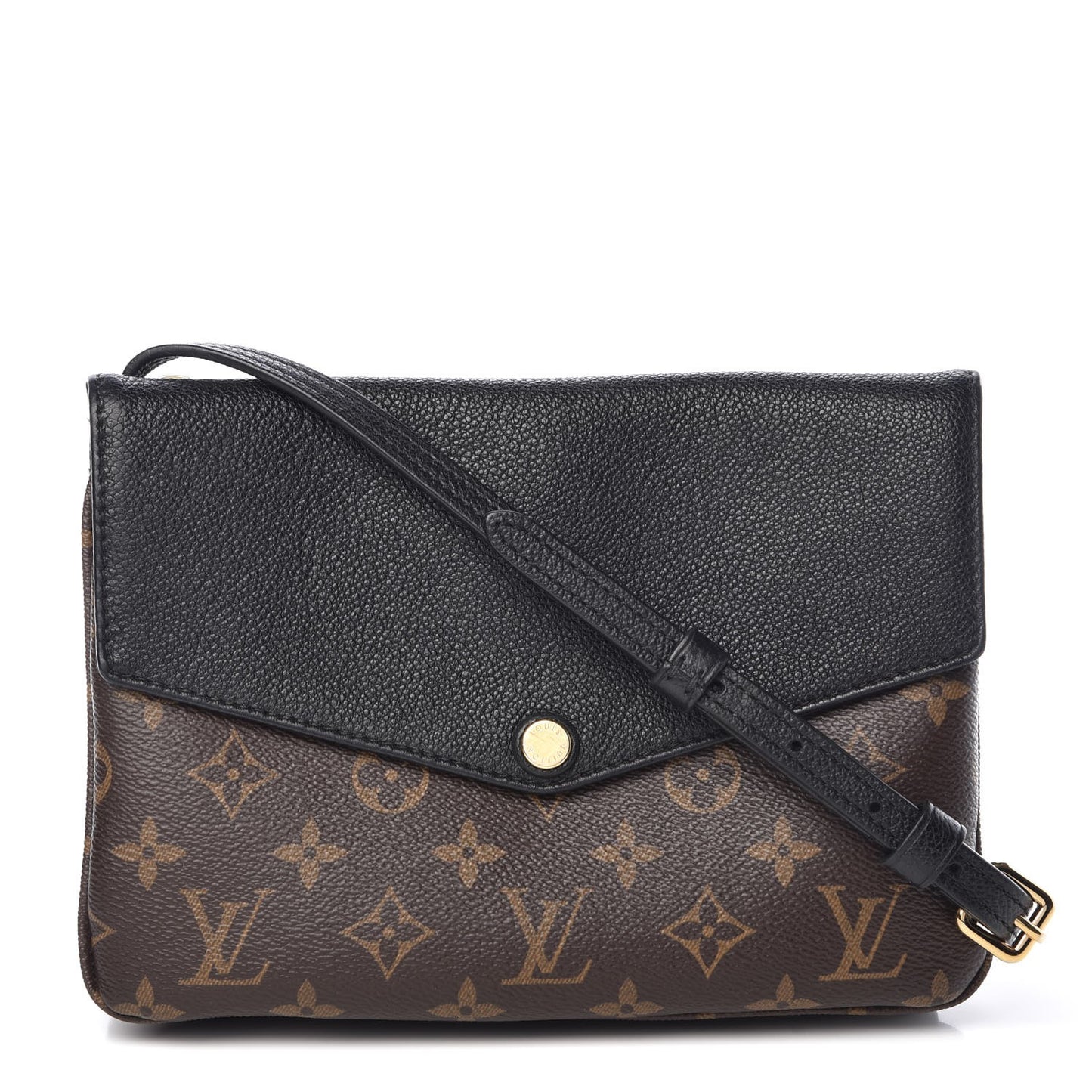Monogram Twice Pochette Black