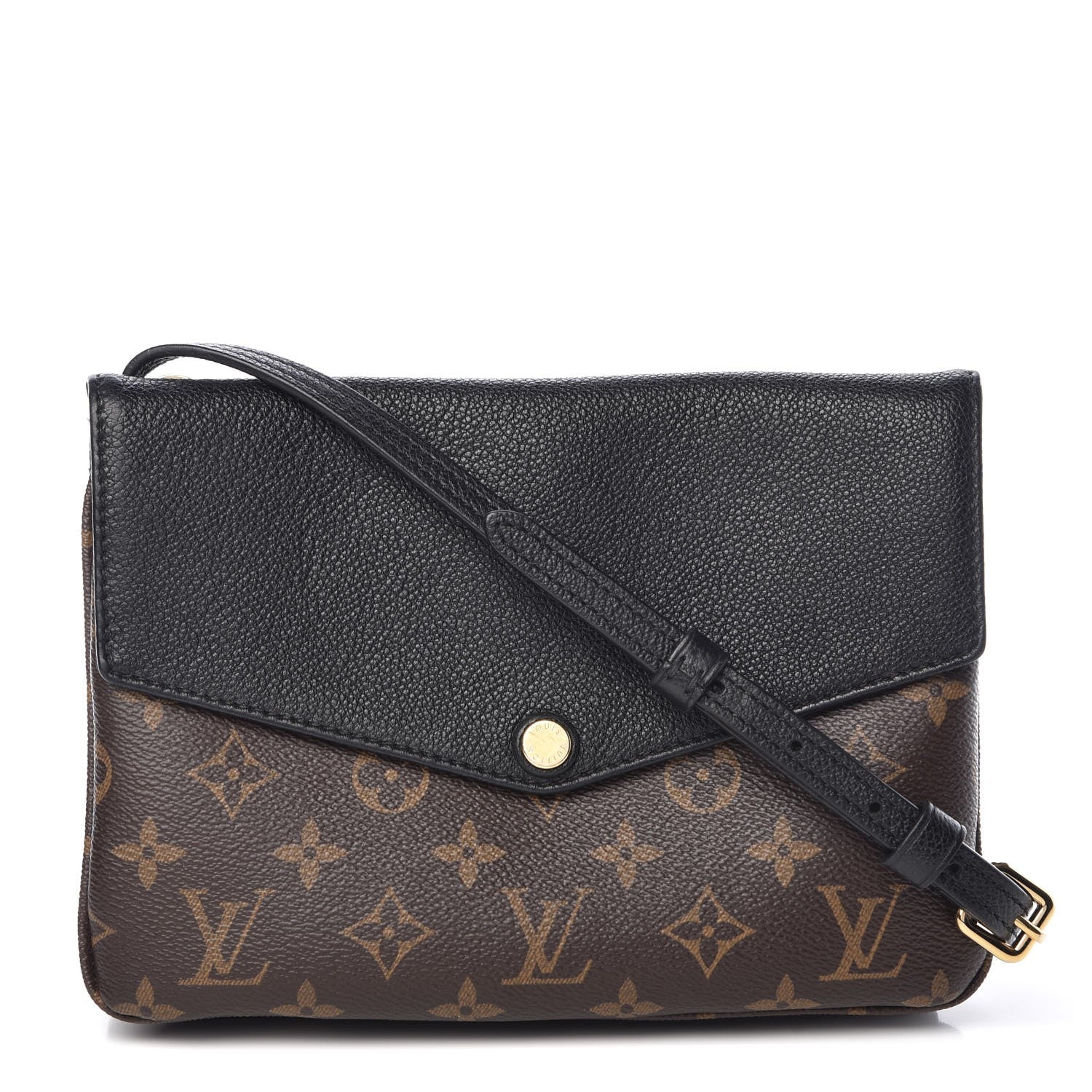 Louis Vuitton Monogram Twice Pochette Black 1 of 11