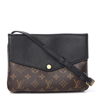 Louis Vuitton Monogram Twice Pochette Black 1 of 11