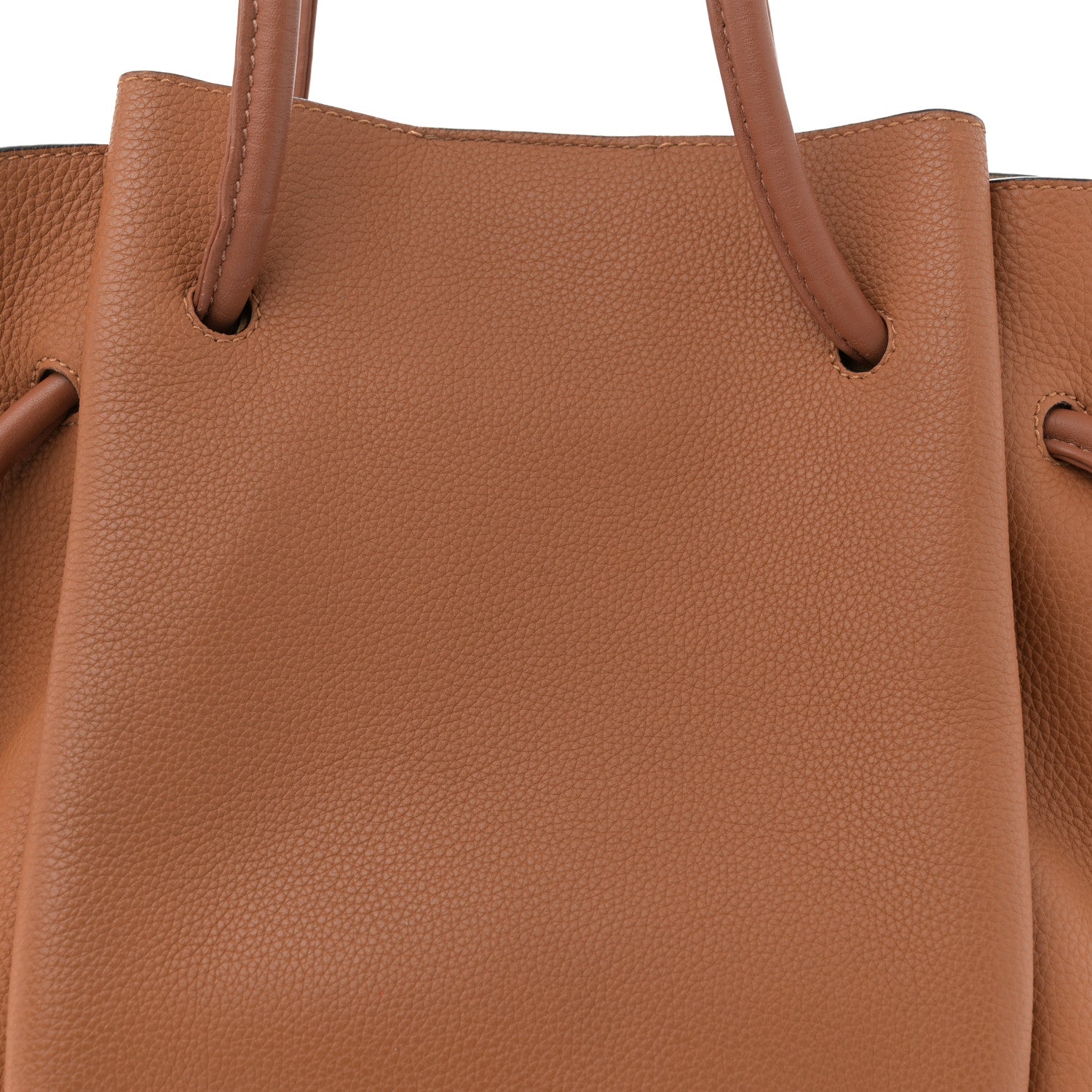 Loewe Calfskin Small Flamenco Knot Bag Caramel 7 of 11