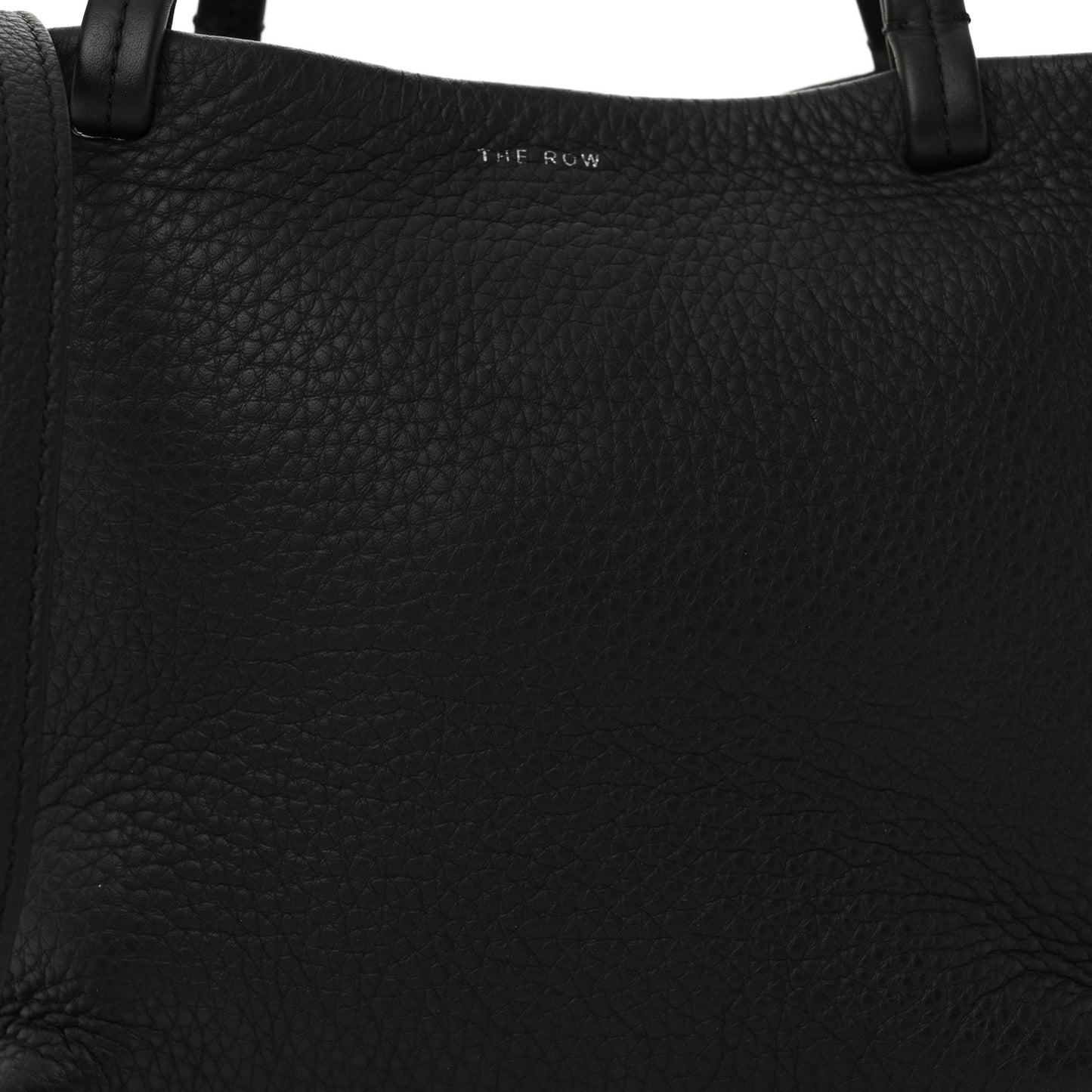 Grained Calfskin Small Park Tote Black